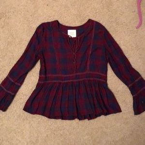 Flannel long sleeve